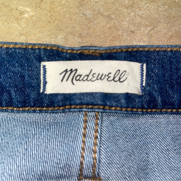 Madewell The Perfect Vintage Crop Jean Button-Front Comfort Edition Sz 33 - Picture 8 of 13
